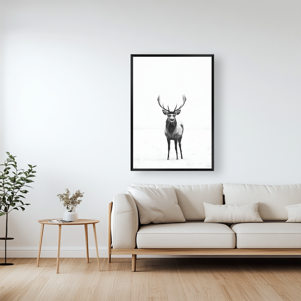 Winter Stag