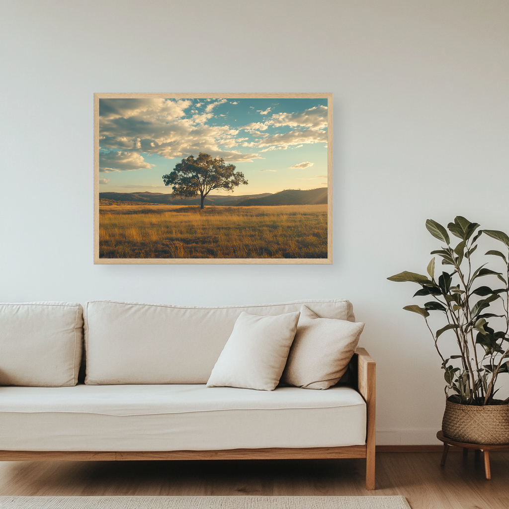 Lone Tree in the Light