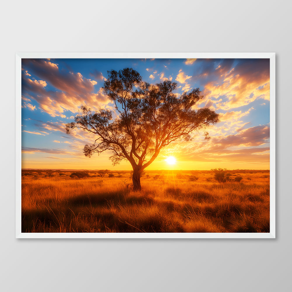Fiery Sundown