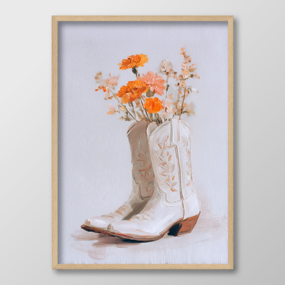 Boots in Bloom