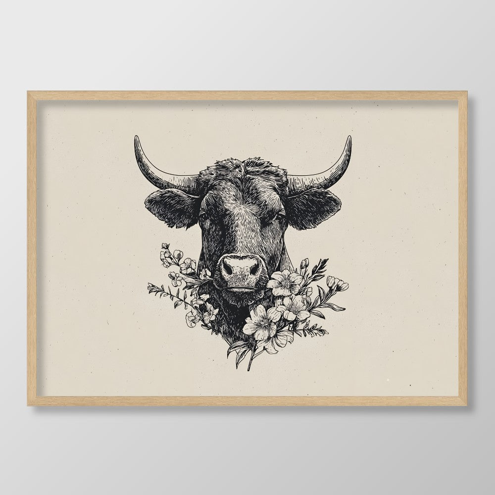 Wildflower Bull