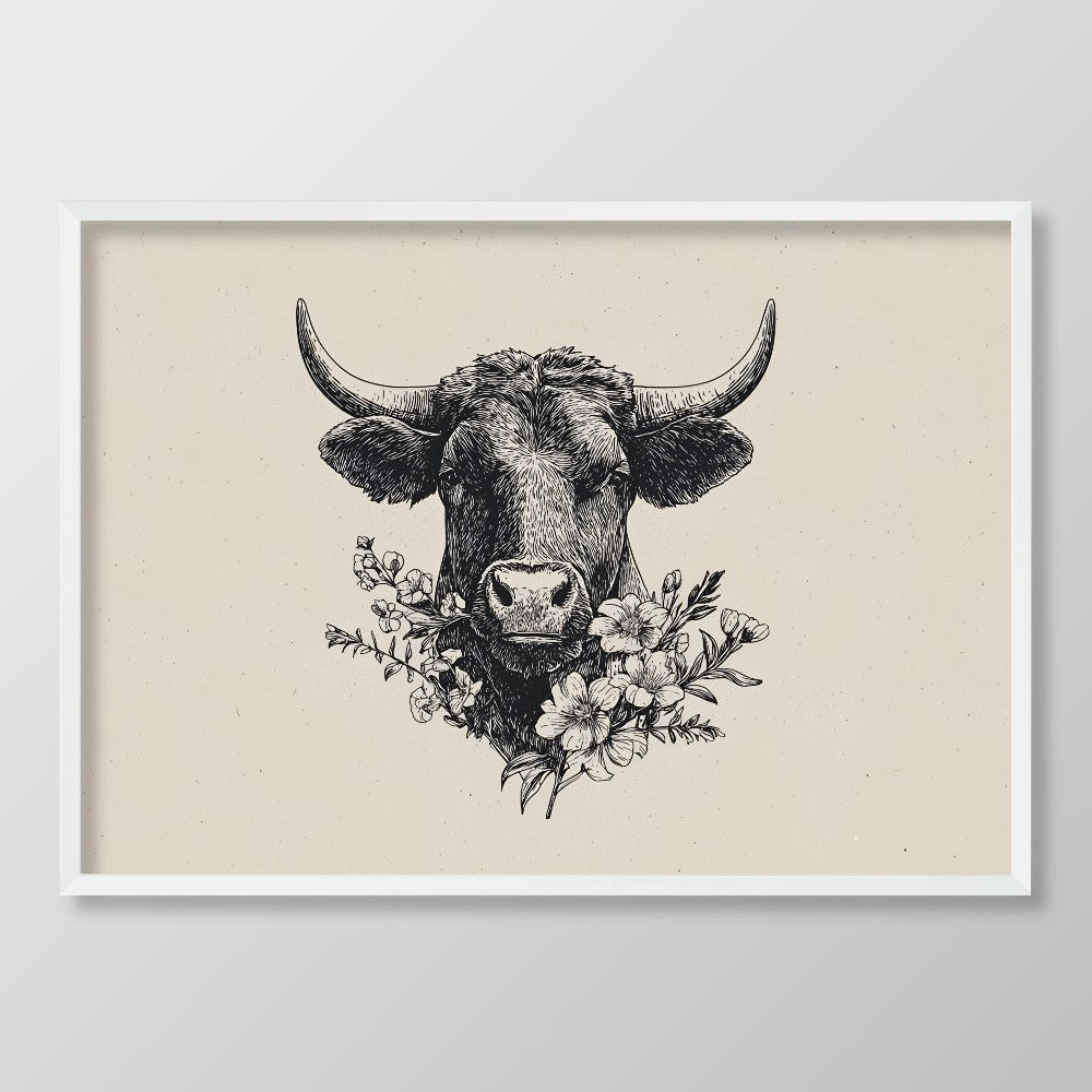 Wildflower Bull